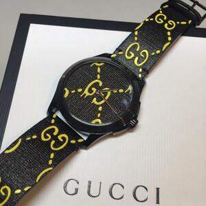 ☆新品☆GUCCI ゴースト 腕時計 クォーツ GG柄