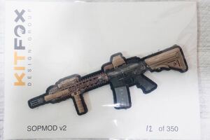 Kitfox Design M4A1 SOPMOD v2 PVCパッチ