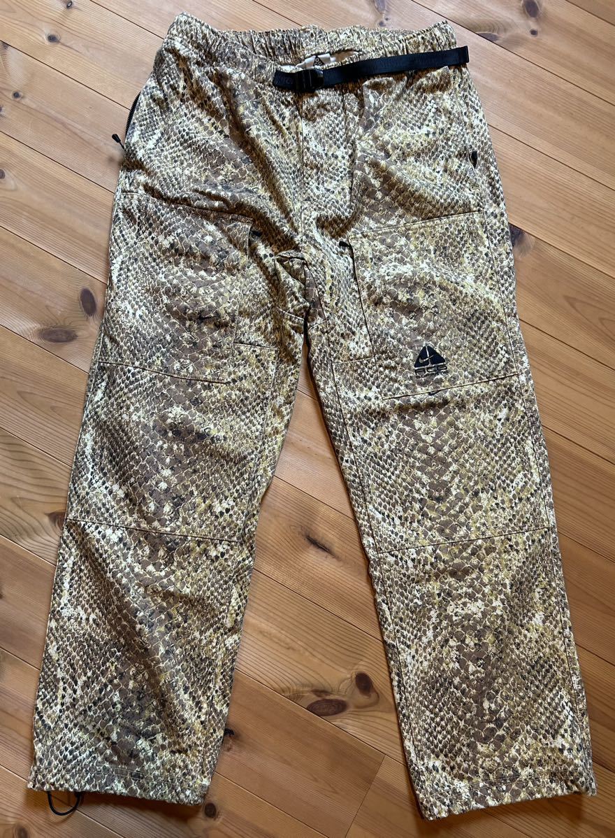 supreme nike acg belted denim pant gold snakeskin sサイズ