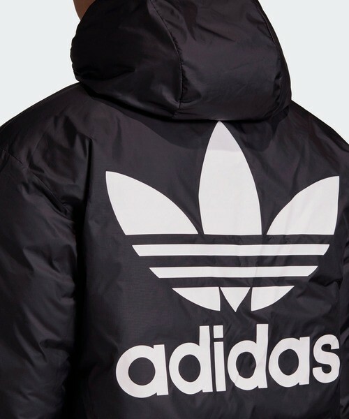 定価20900円 送料無料 新品 adidas アディダス オリジナルス リバーシブル ダウン ジャケット パーカー GE 1282 サイズs スリーライン