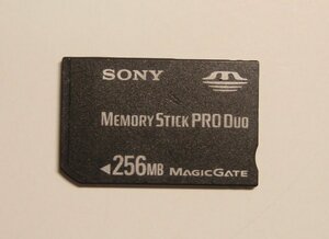 SONY メモリースティック PRODuo 256MB