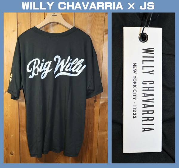 送料無料 即決【未使用】 WILLY CHAVARRIA × JS ★ LOGO TEE (XXLサイズ) ★ ウィリー チャバリア ジャーナル 別注 オーバーサイズ