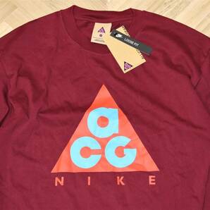 送料無料 即決【未使用】 NIKE ★ ACG SS Tee Logo Giant (Sサイズ) ★ ナイキ ロゴT ルーズフィット CV1533-638の画像3