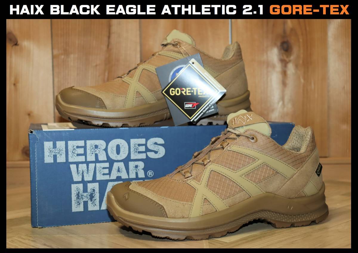 特価即決【未使用】 HAIX ☆ BLACK EAGLE ATHLETIC 2.1 GORE-TEX LOW