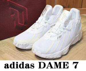  специальная цена быстрое решение [ новый товар ] adidas * DAME 7 (US9.5/27.5cm) * Adidas dim 7dami Anne сирень -doFY2795 баскетбол обувь с коробкой 