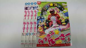 Y9 04031 らっきー☆れーさー Lucky☆Racer 全4巻セット 白石稔 DVD 送料無料 レンタル専用