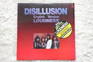 LOUDNESS, DISILLUSION English Version / COLUMBIA AX-7407