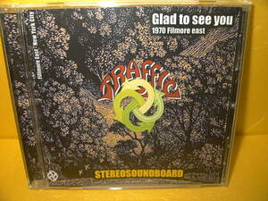【CD】TRAFFIC「Glad to see you 1970 Filmore east」