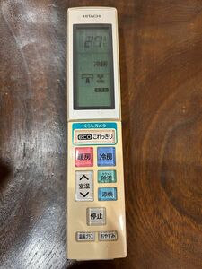 HITACHI エアコンリモコン　ジャンク　RAR-5H4