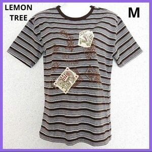 LEMON TREE 半袖Tシャツ ボーダー トップス M