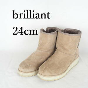 EB3355*Brilliant*Brilliant*Ladies Short Boots*24 см*бежевый