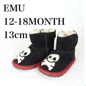 EB3442*emu*emu*Baby Mouton Boots*12-18Month-13см*черный