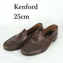 MK2007*Kenford*ケンフォード*メンズローファー*25cm*茶系_画像1