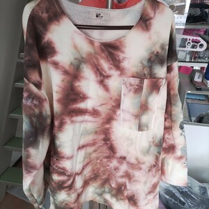 グリムクラップ(GLIMCLAP）Tie dye print sweat