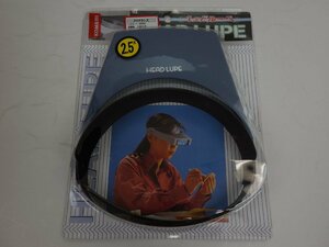  unused HEAD LUPE head magnifier 3000H 2.5 times glasses .. digit .. touch fasteners type 