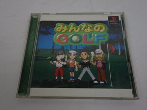 PlayStation PS プレイステーション プレステ ソフト みんなのGOLF SCPS-10042