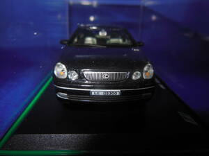 1/43　CARARAMA　レクサス　LEXUS　GS300　2JZ-GE　220馬力　BLACK　1998年　ドア開閉式