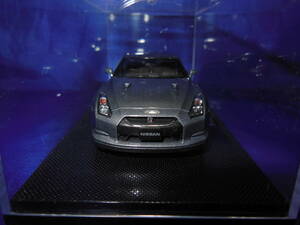 1/43　EBBRO　日産　R35　GT-R　2007年　初期型　カイザーシルバー /アンリミテッドワークス