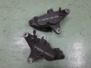 GSX-R400 GK73A front caliper used Junk RGV GSX400S Katana Tokico 