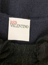 美品　RED VALENTINO ヴァレンティノ　レディース　ネイビー　半袖　ニット　ワンピース　_画像4