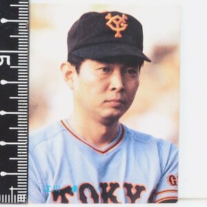 86年 カルビー プロ野球カード No.238【江川 卓 投手 読売ジャイアンツ巨人】昭和61年 1986年 当時物 Calbee おまけ 食玩 BASEBALL【中古】