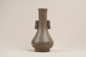 中国 官窯 氷裂紋 花瓶 古美術 古玩