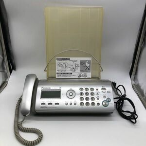 ※通電、簡易動作確認済　現状品　Panasonic／パナソニック　パーソナルファックス KX-PW503-S　ファックス電話機　（管１０９１７）