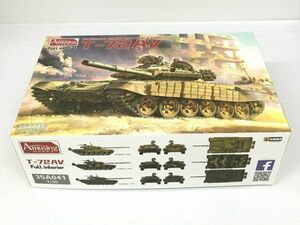 K12-473-0926-068【未組立】Amusing Hobby 35A041 Russian MBT T-72AV アミュージングホビー 1/35 フルインテリア プラモデル 外箱開封済