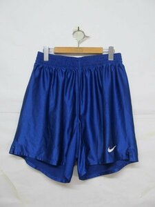 ナイキ NIKE サッカーウエア ゲーム パンツ ショートパンツ ショーツ XL 青 b18315