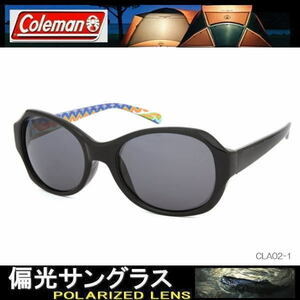 レディース Coleman コールマン 偏光サングラス ブラウン ドライブ フェスウェーブ柄 おしゃれ CLA02-1