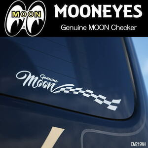 【2枚セット】ムーンアイズ MOONEYES Genuine MOON Checker Sticker ジェニュイン ムーン チェッカー ステッカー DM219