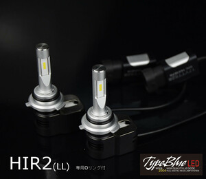 トヨタエスティマ MCR30・ACR30・ACR40後期用 HIR2スマートLEDキット 2灯1セットTypeBlue 30W 3000K イエロー