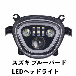 バイク用品 スズキ ブルーバード LEDヘッドライト エンジェルアイ イカリング 2019 M109R LED BOSS VZR1800BZ M90