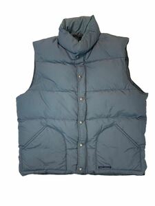  Vintage 80s 90s SIERRA DESIGNS sierra design nylon down vest dark gray color 40 rank 