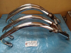 ZEPHYR750 Kawasaki original muffler exhaust pipe warehouse .. long-term storage. parts great number exhibiting *.