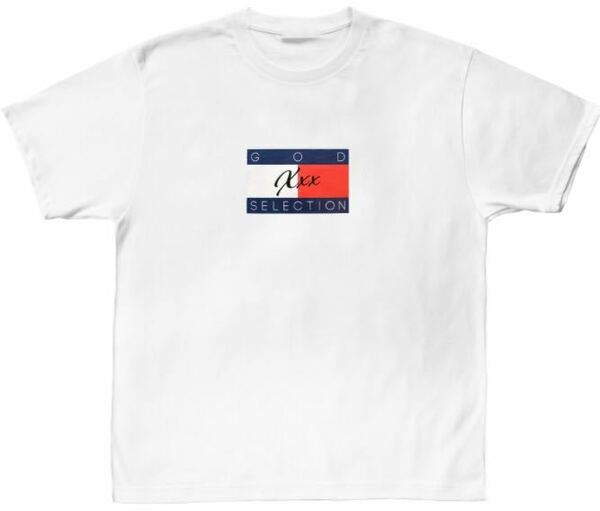 『新品』GOD SELECTION XXX★BOX LOGO Tシャツ★Mサイズ 白 ホワイト★TOMMY HILFIGER