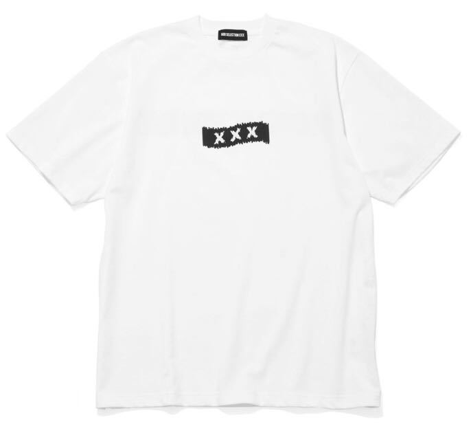 新品』GOD SELECTION XXX ロンT Lサイズ 白 ホワイト 長袖Tシャツ
