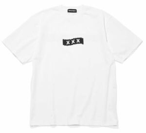 『新品』GOD SELECTION XXX × KOUSUKE KAWAMURA★BOX LOGO Tシャツ★Lサイズ★ホワイト 白