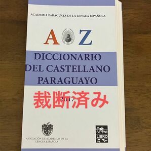 【裁断済】スペイン語辞典　パラグアイ版