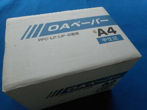 OAペーパー　PPC/LP/IJP/印刷用　A4 1箱(2500枚:500枚×5冊)