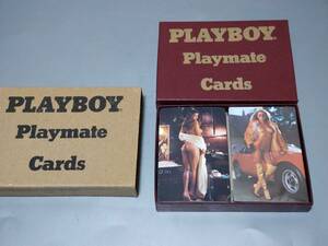 d0125◆PLAYBOY プレイボーイ PLAYMATEプレイメイトCARDSトランプカード◆箱入り２個入り