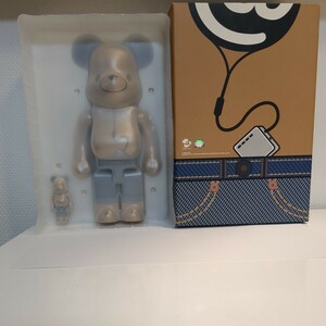 BE@RBRICK NAGI a-nation mid summer model 100%&400% set sale Bearbrick meti com toy as good as new limited goods box equipped 