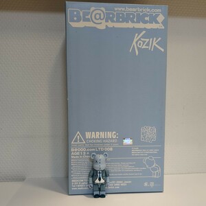 ベアブリック　kozik 100%&400% セット売り限定品　箱にシミあり　箱無し　