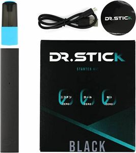 Dr.Stick ドクタースティック 電子タバコ スターターキット お試しメンソール付き ニコチン タール無し ベイプ オリジナルステッカー付き