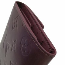 ルイ ヴィトン LOUIS VUITTON 二つ折り長財布 ポルト トレゾール インターナショナル モノグラムマット ヴィオレ t19000g_画像3