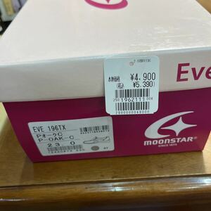 ムーンスター EVE イブ 196TX レディース カジュアルシューズ インディコC 23cm 5390円を3999円に