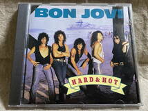 BON JOVI - HARD & HOT オーストラリアのみで91年にリリースされた初期ベスト盤 廃盤 レア盤 入手困難 ULTRA RARE_画像1