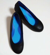 [新品]レディースシューズ/女性用靴　crocsクロックス　ウエッジソール　W5（21.0cm）　ブラック　_画像7