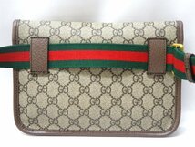 【未使用】グッチ GUCCI ネオ ヴィンテージ GGスプリーム ショルダーバッグ ボディバッグ 493930 タイガー シェリー_画像2