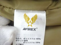 M【未使用/美品】アヴィレックス AVIREX フライトジャケット MA-1 ミリタリー ブルゾン 6112176 アビレックス_画像7